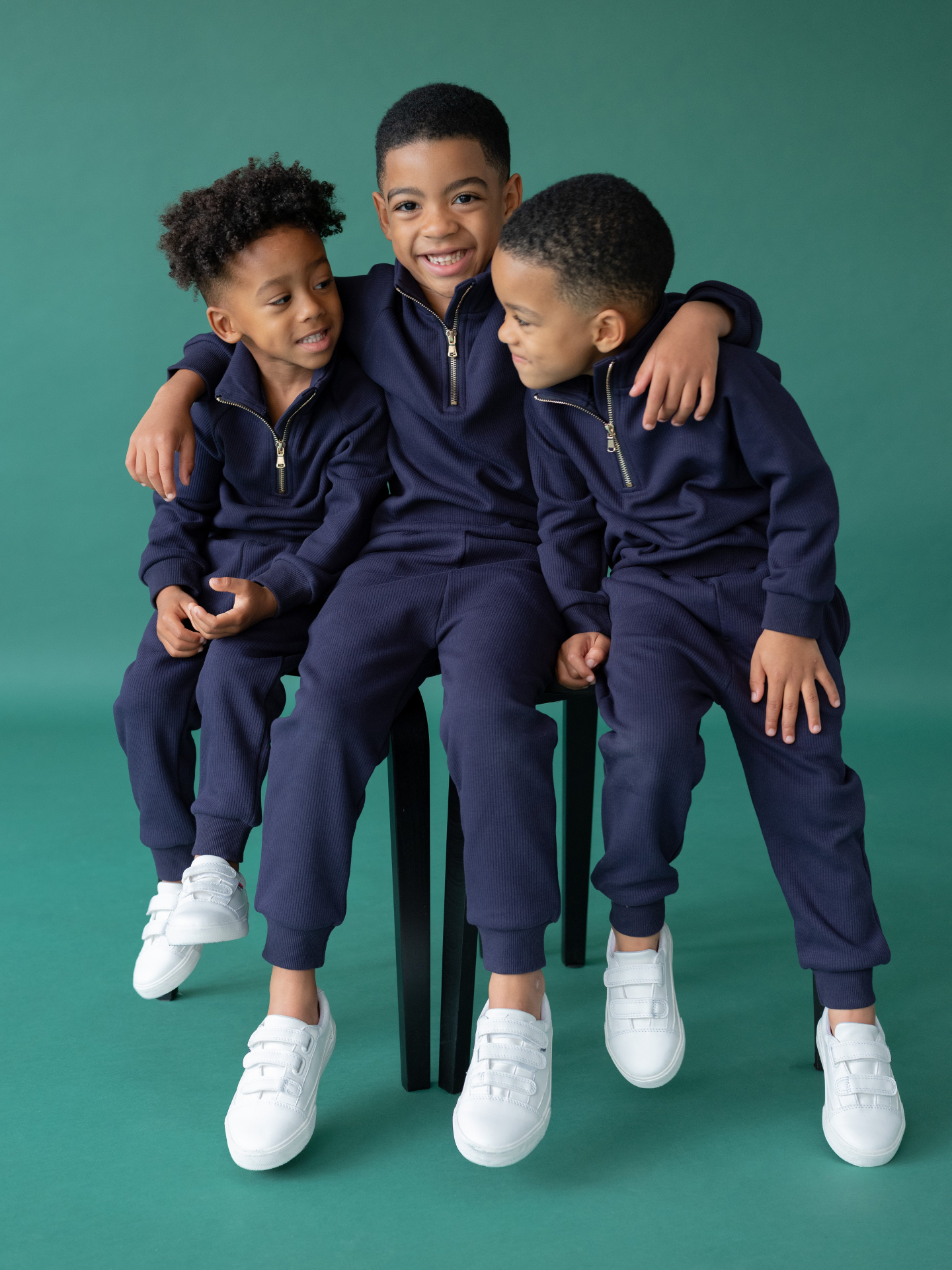 Preorder Space Kids Fleeced Tracksuit Ribbed Cotton
