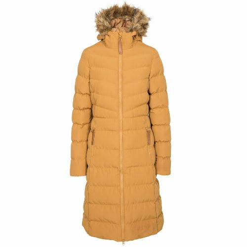 Ladies Trespass Audrey Padded Long Length Jacket