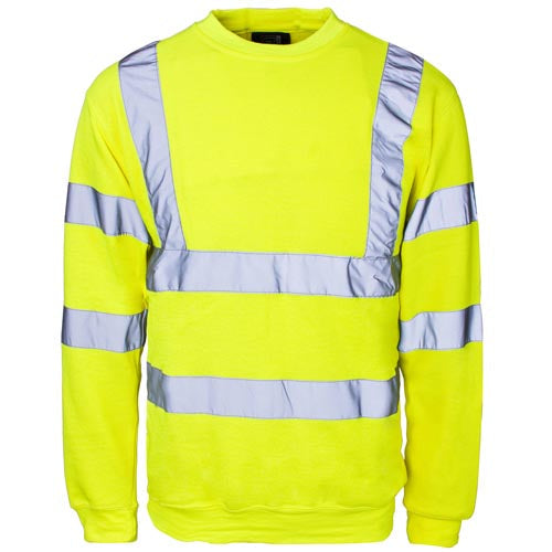 Hi Vis Crew Neck Sweatshirt