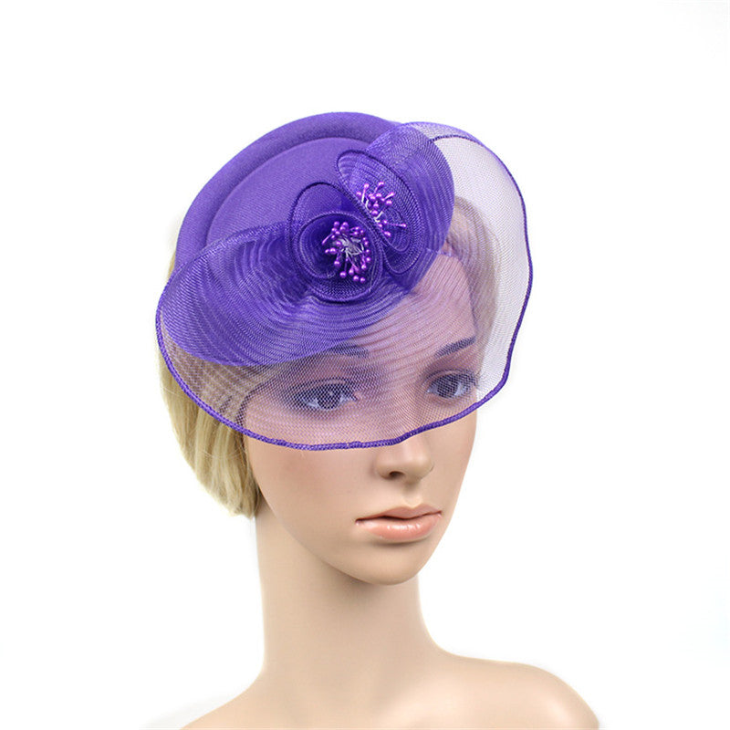 Stewardess Little Topper Prom Banquet Bride Bridesmaid Headwear